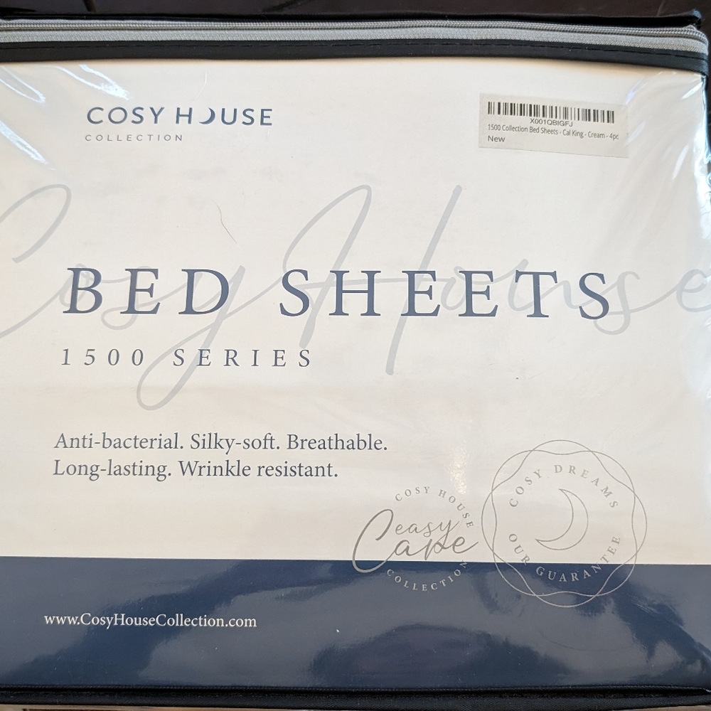 California King sheet set